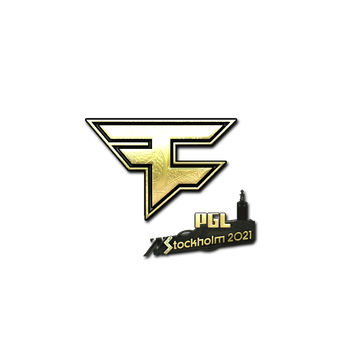 Sticker | FaZe Clan (Gold) | Stockholm 2021 CS2 skin