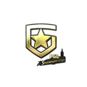 Sticker | Gambit Gaming (Gold) | Stockholm 2021 CS2 skin