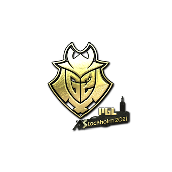 Sticker | G2 Esports (Gold) | Stockholm 2021 CS2 skin