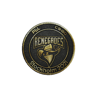 Patch | Renegades (Gold) | Stockholm 2021 CS2 skin