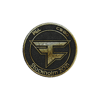 Patch | FaZe Clan (Gold) | Stockholm 2021 CS2 skin