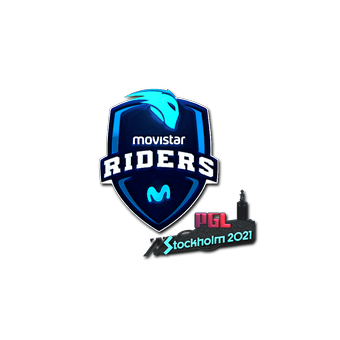 Sticker | Movistar Riders (Foil) | Stockholm 2021 CS2 skin