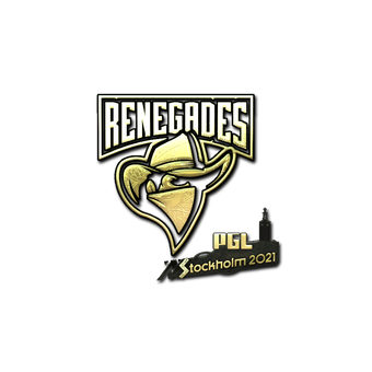 Sticker | Renegades (Gold) | Stockholm 2021 CS2 skin