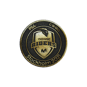 Patch | Movistar Riders (Gold) | Stockholm 2021 CS2 skin