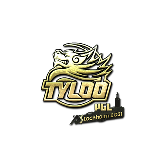 Sticker | Tyloo (Gold) | Stockholm 2021 CS2 skin