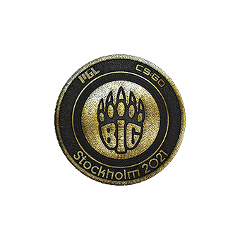 Patch | BIG (Gold) | Stockholm 2021 CS2 skin