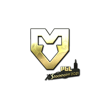 Sticker | MOUZ (Gold) | Stockholm 2021 CS2 skin