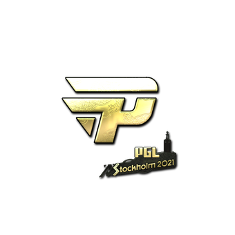 Sticker | paiN Gaming (Gold) | Stockholm 2021 CS2 skin