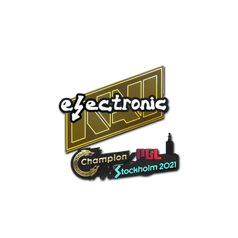 Sticker | electroNic | Stockholm 2021 CS2 skin