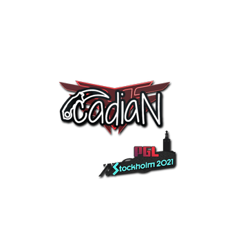 Sticker | cadiaN | Stockholm 2021 CS2 skin