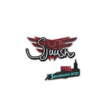 Sticker | sjuush | Stockholm 2021 CS2 skin