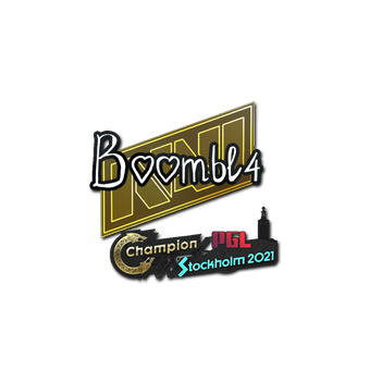 Sticker | Boombl4 | Stockholm 2021 CS2 skin