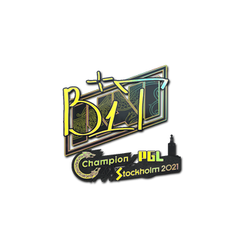 Sticker | b1t (Holo) | Stockholm 2021 CS2 skin