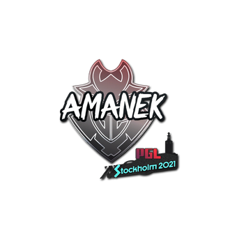 Sticker | AMANEK | Stockholm 2021 CS2 skin