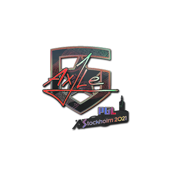 Sticker | Ax1Le (Holo) | Stockholm 2021 CS2 skin