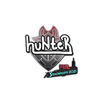 Sticker | huNter- | Stockholm 2021 CS2 skin