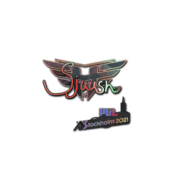 Sticker | sjuush (Holo) | Stockholm 2021 CS2 skin