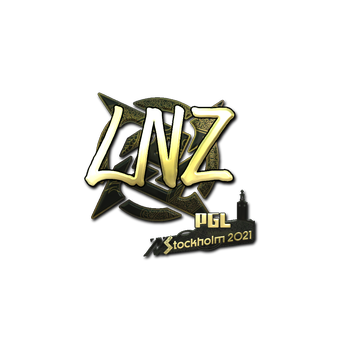 Sticker | LNZ (Gold) | Stockholm 2021 CS2 skin