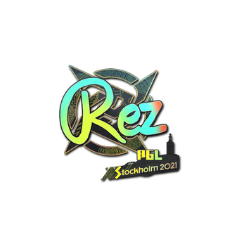 Sticker | REZ (Holo) | Stockholm 2021 CS2 skin