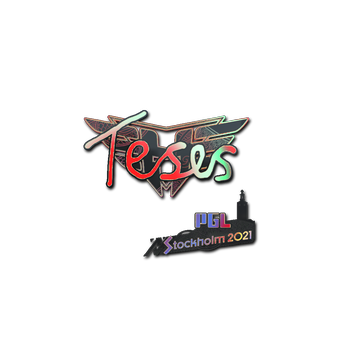 Sticker | TeSeS (Holo) | Stockholm 2021 CS2 skin