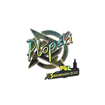 Sticker | Plopski (Holo) | Stockholm 2021 CS2 skin