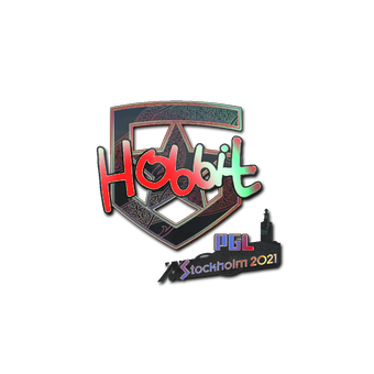 Sticker | HObbit (Holo) | Stockholm 2021 CS2 skin