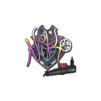 Sticker | NiKo (Holo) | Stockholm 2021 CS2 skin