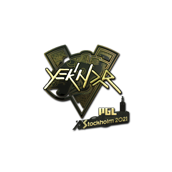 Sticker | YEKINDAR (Gold) | Stockholm 2021 CS2 skin