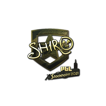 Sticker | sh1ro (Gold) | Stockholm 2021 CS2 skin