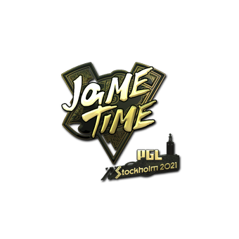 Sticker | Jame (Gold) | Stockholm 2021 CS2 skin