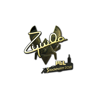 Sticker | ZywOo (Gold) | Stockholm 2021 CS2 skin