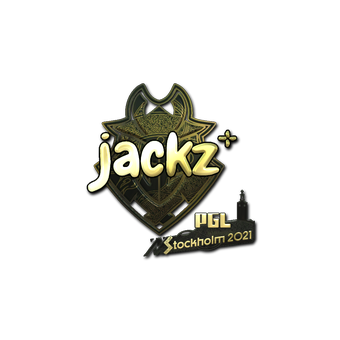 Sticker | JACKZ (Gold) | Stockholm 2021 CS2 skin