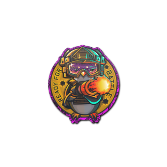 Sticker | Ready For Battle (Holo) CS2 skin