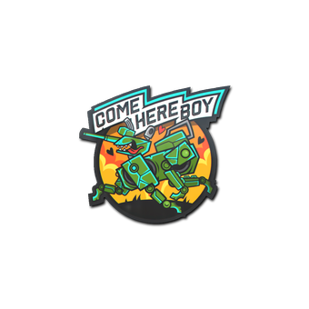 Sticker | Come Here Boy CS2 skin