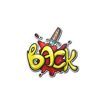 Sticker | Backstab CS2 skin