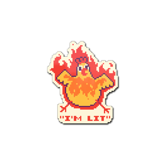 Sticker | I'm Lit CS2 skin