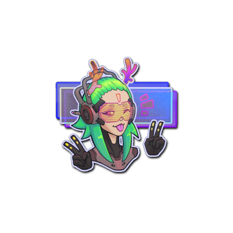 Sticker | V For Victory (Holo) CS2 skin