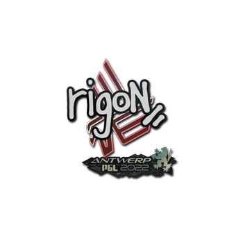 Sticker | rigoN | Antwerp 2022 CS2 skin