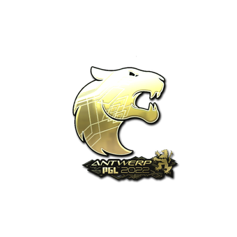 Sticker | FURIA (Gold) | Antwerp 2022 CS2 skin
