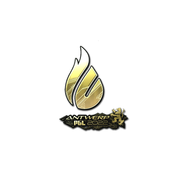 Sticker | Copenhagen Flames (Gold) | Antwerp 2022 CS2 skin