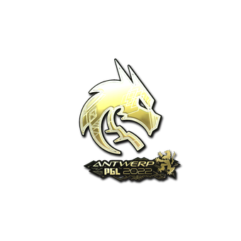 Sticker | Team Spirit (Gold) | Antwerp 2022 CS2 skin