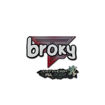 Sticker | broky | Antwerp 2022 CS2 skin
