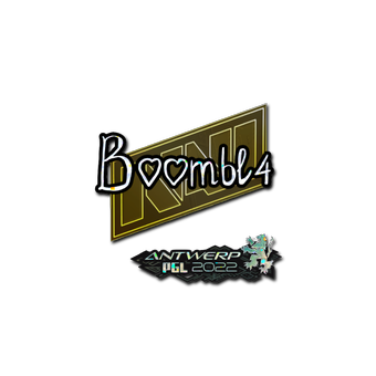 Sticker | Boombl4 (Glitter) | Antwerp 2022 CS2 skin
