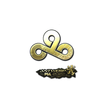 Sticker | Cloud9 (Gold) | Antwerp 2022 CS2 skin