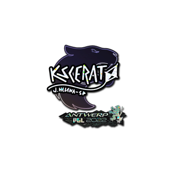 Sticker | KSCERATO (Glitter) | Antwerp 2022 CS2 skin