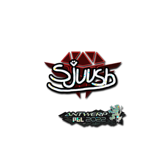 Sticker | sjuush (Glitter) | Antwerp 2022 CS2 skin