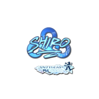 Sticker | sh1ro (Holo) | Antwerp 2022 CS2 skin