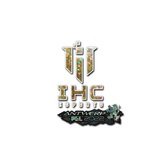 Sticker | IHC Esports (Glitter) | Antwerp 2022 CS2 skin