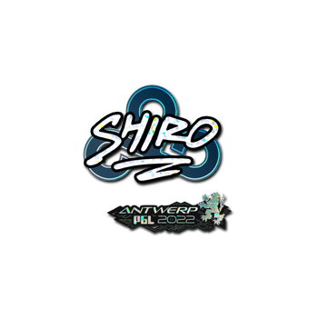 Sticker | sh1ro (Glitter) | Antwerp 2022 CS2 skin