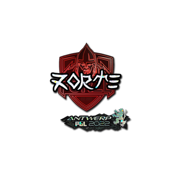 Sticker | zorte (Glitter) | Antwerp 2022 CS2 skin